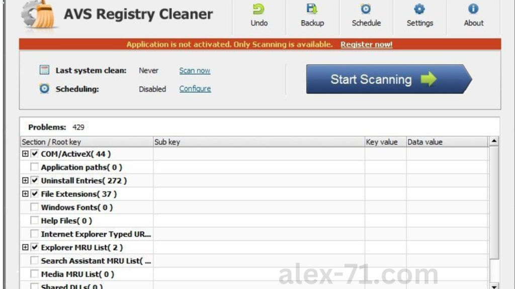 AVS Registry Cleaner Full Version Free Download