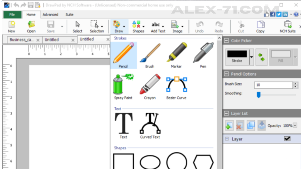 DrawPad Graphic Designer Editor Free