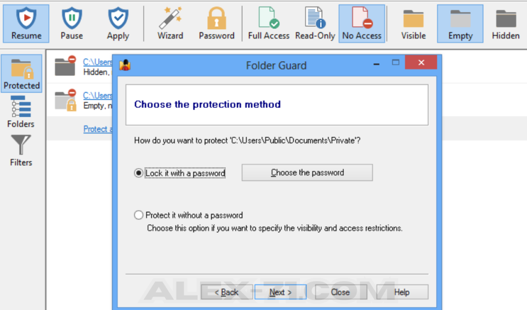 License Key Folder Guard
