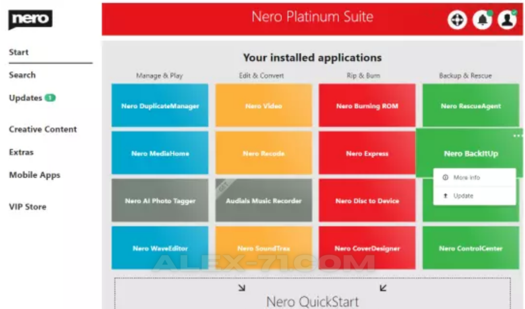 Nero Platinum Suite 2021 Full Crack