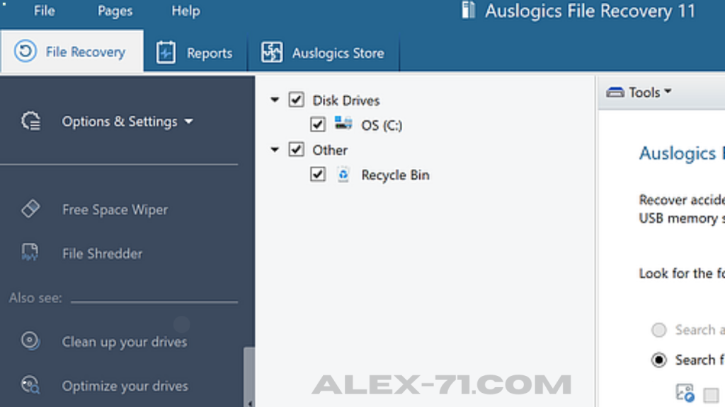 Auslogics File Recovery Download