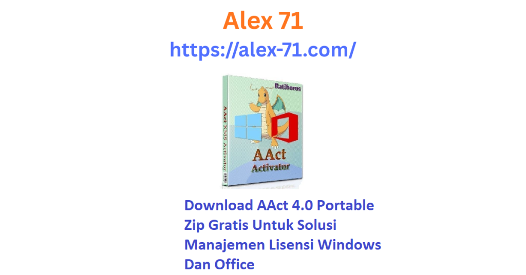 Tampilan antarmuka aplikasi setelah melakukan proses download aact 4.0 portable zip gratis pada perangkat komputer laptop Windows.