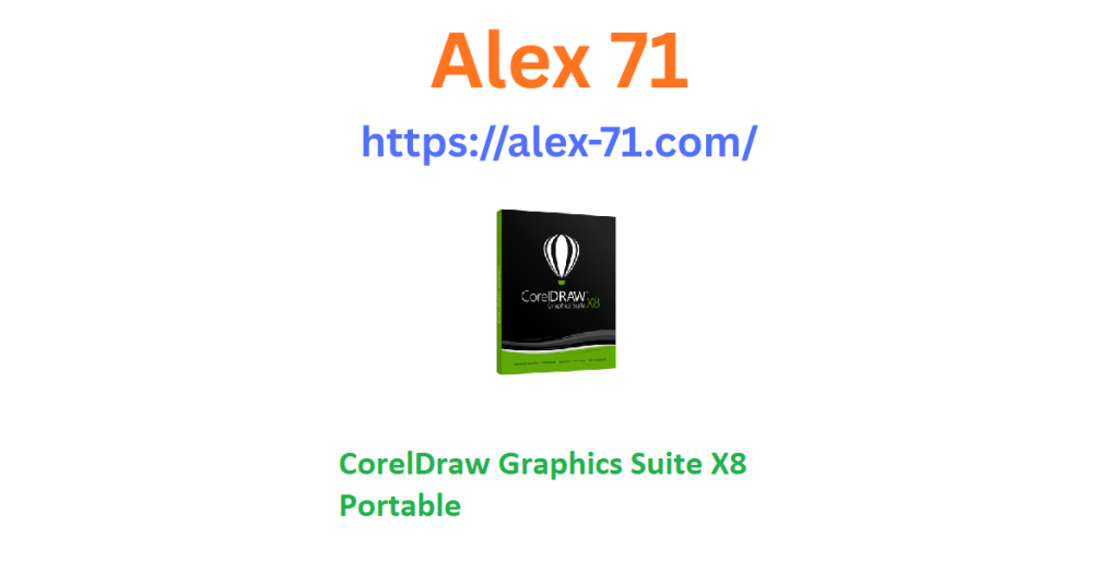 Ilustrasi tampilan antarmuka aplikasi setelah menjalankan coreldraw graphics suite x8 portable untuk kebutuhan desain vektor profesional di PC.