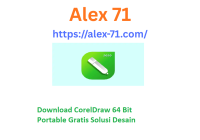 Tampilan antarmuka aplikasi setelah melakukan download coreldraw 2020 64 bit portable gratis untuk kebutuhan desain vektor profesional di komputer.