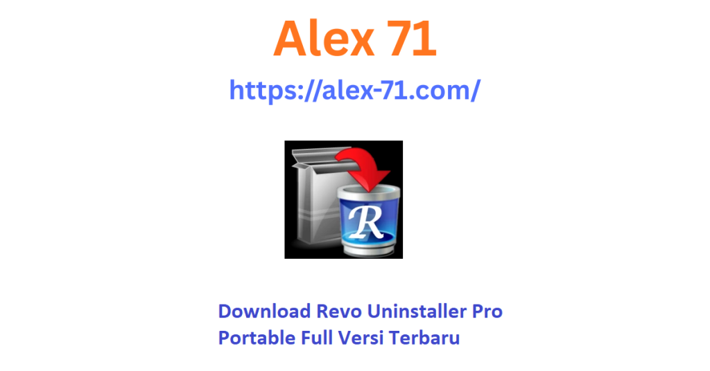 Tampilan antarmuka aplikasi setelah melakukan download revo uninstaller pro portable full untuk membersihkan sisa aplikasi di komputer Windows.