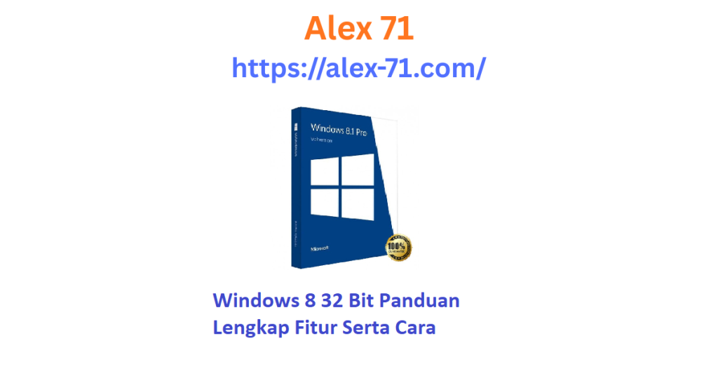 Tampilan layar mulai dengan sistem ubin interaktif setelah berhasil melakukan instalasi Windows 8 32 bit di perangkat komputer lama.