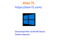 Tampilan desktop sistem operasi setelah melakukan proses download win 10 64 bit yang menunjukkan performa sangat lancar di komputer terbaru.