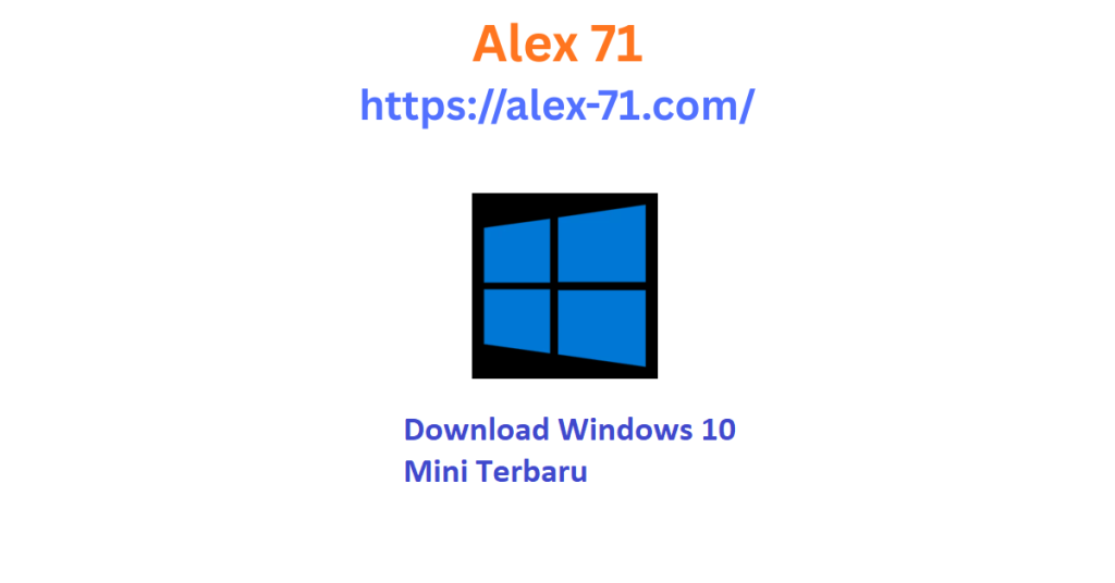 Tampilan desktop bersih dan sangat responsif setelah proses instalasi windows 10 mini berhasil diselesaikan pada perangkat laptop lama.