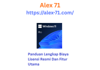 Daftar harga windows 11 ori untuk edisi Home dan Pro yang tersedia secara resmi di toko aplikasi Microsoft untuk semua pengguna.