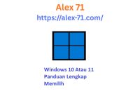 Perbandingan visual antara antarmuka sistem operasi Windows 10 dan Windows 11 pada perangkat komputer modern terbaru.