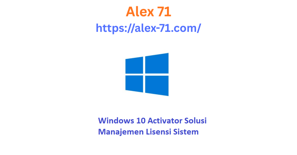 Tampilan antarmuka utama aplikasi Windows 10 Activator saat sedang melakukan proses verifikasi lisensi pada komputer Windows 10 terbaru.