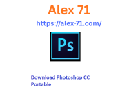 Ilustrasi tampilan antarmuka aplikasi setelah melakukan download photoshop cc 2018 portable untuk kebutuhan desain grafis di komputer.