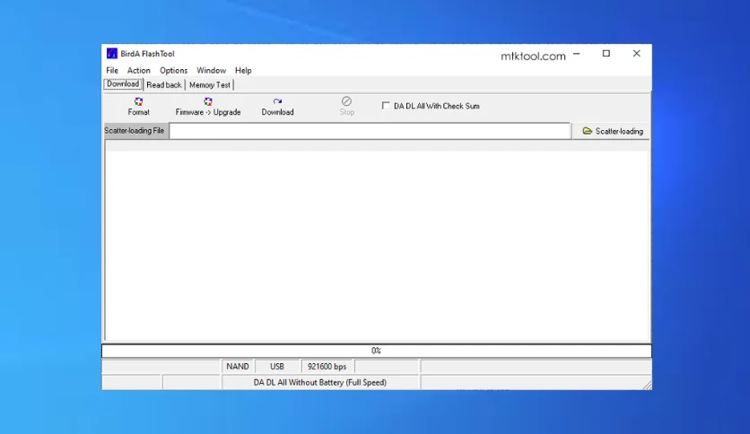 BirdA Flash Tool
