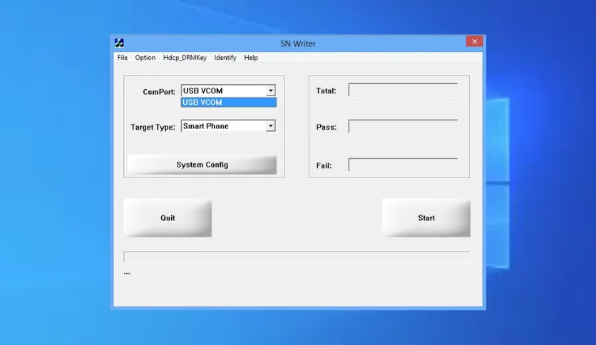 SN Writer Tool