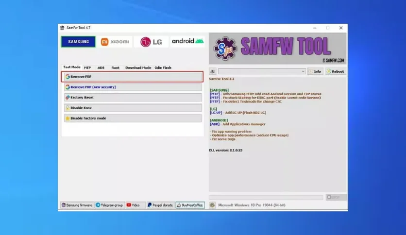 SamFix Tool