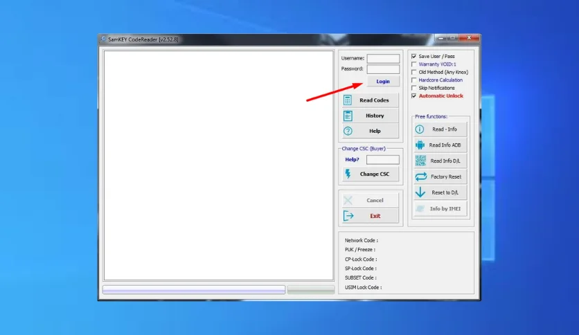 SamKey (Code Reader)
