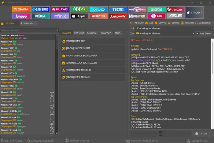 TFT Unlock Tool V7
