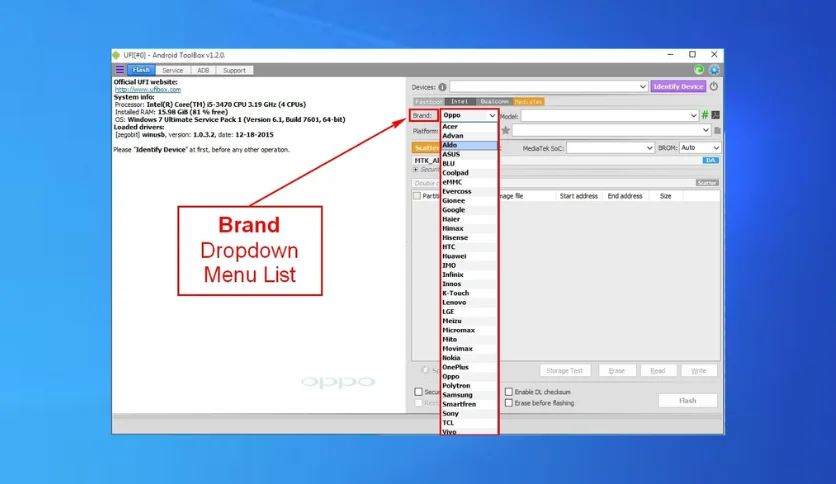 UFI ToolBox