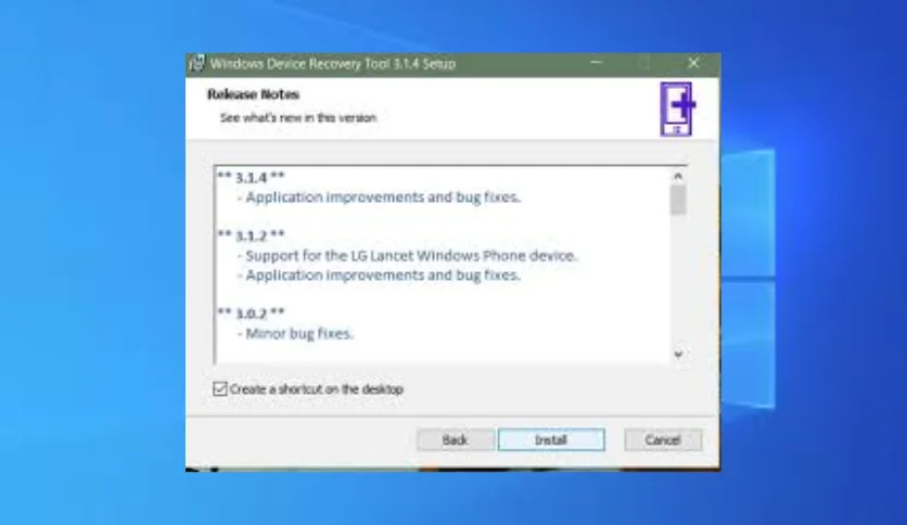 Windows Device Recovery Tool