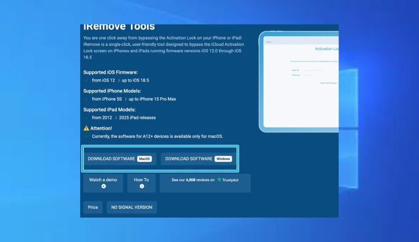 iBypassSignal Tool Free Download - Alex71 iBypassSignal Tool
